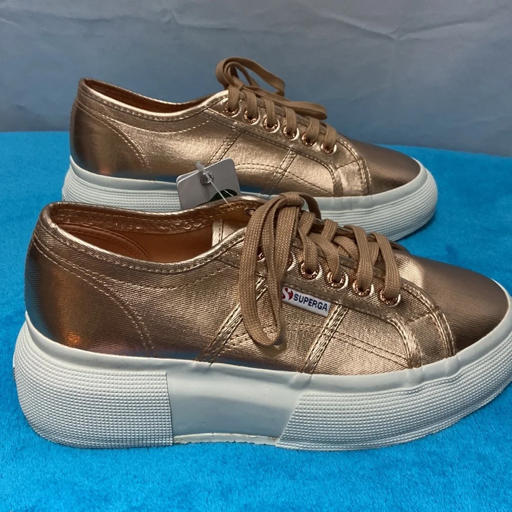 Superga Cotmetw Platform shoes